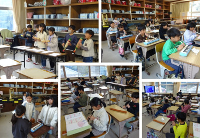 研究授業（３年音楽）